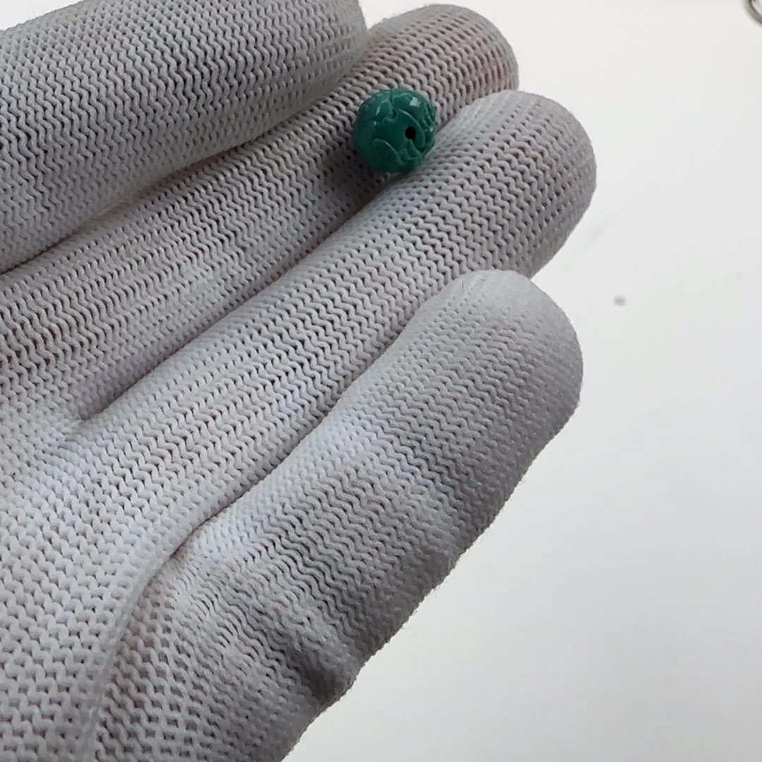 琥珀手链未镶嵌小*哥松石