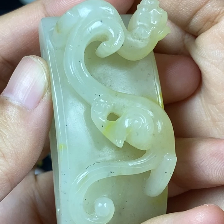 未镶嵌和田玉挂件抖*