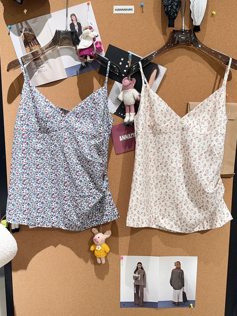 CōEMES 设计师品牌 25春夏花花吊带背心