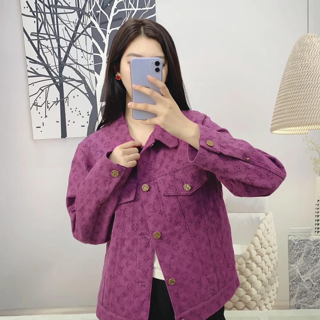 95新 LouisVuitton/路易威登 麦殿/牛仔外套46码/231206EMHWL01