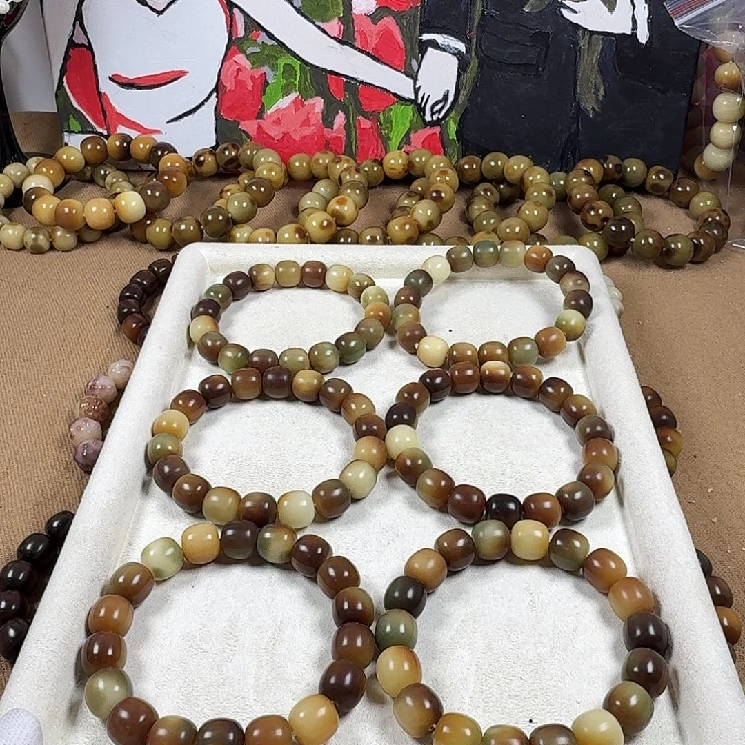 菩提根/象牙果手串青立月