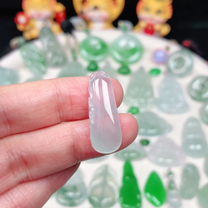 颈饰未镶嵌翡翠缅甸天然A货翡翠