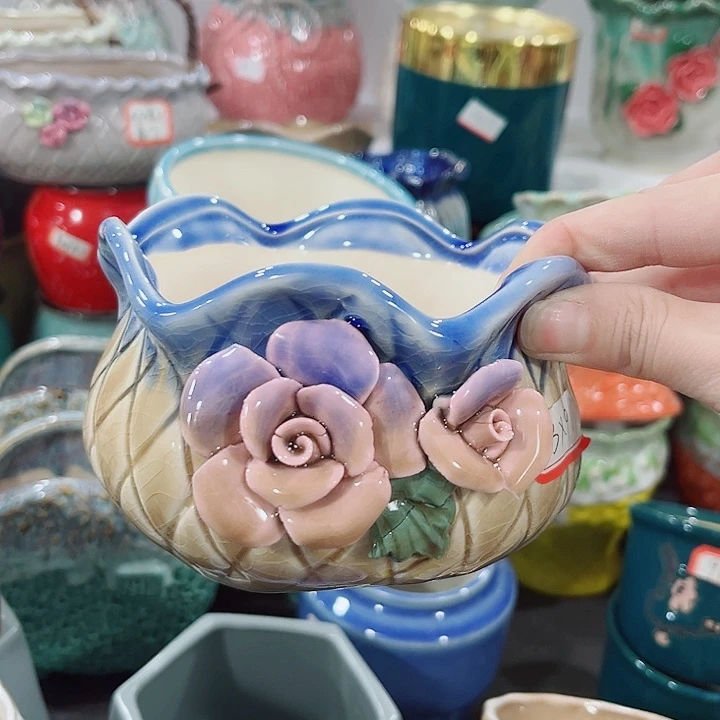 多肉花盆满10元包邮