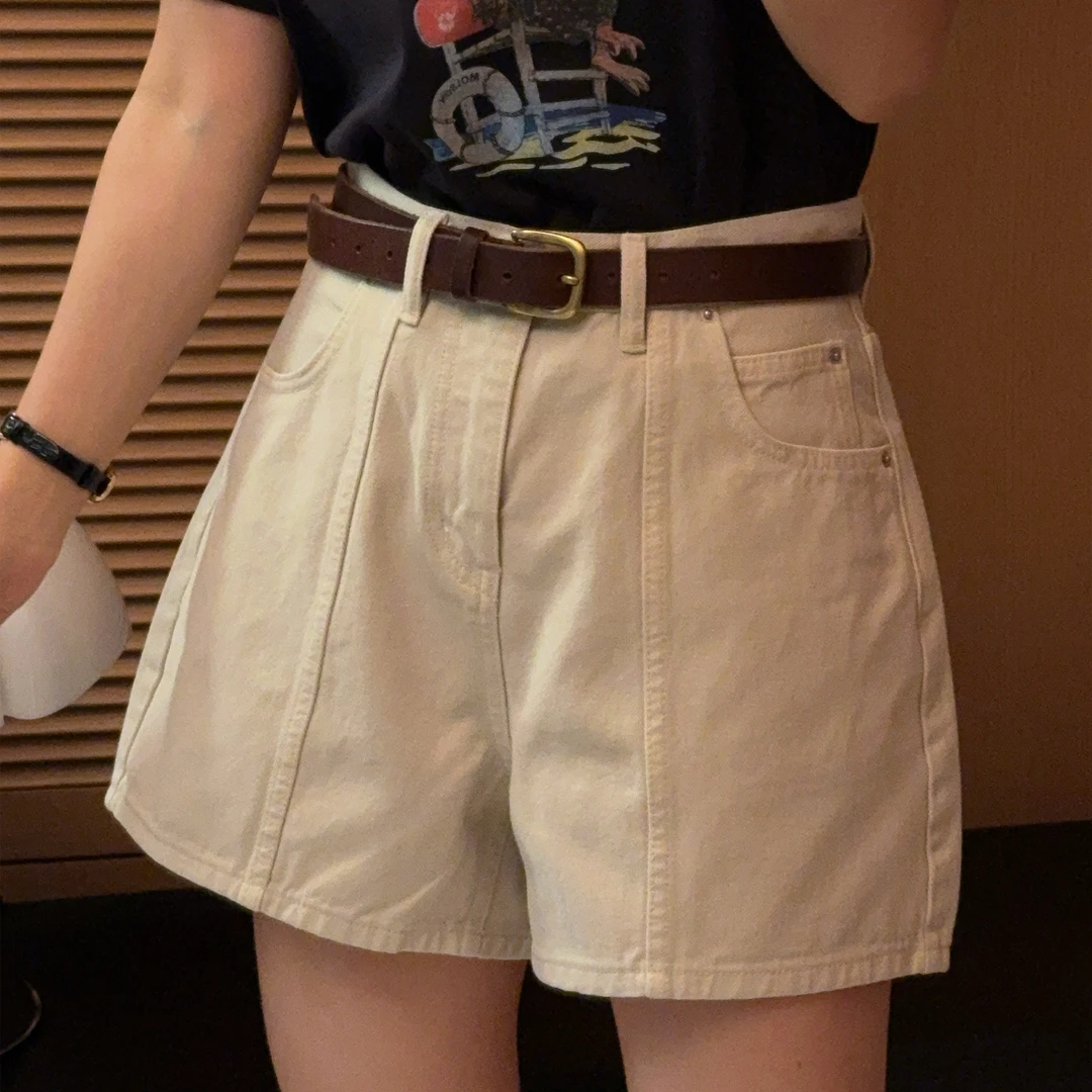 XIYE&W【A字牛仔短裤】百搭短裤