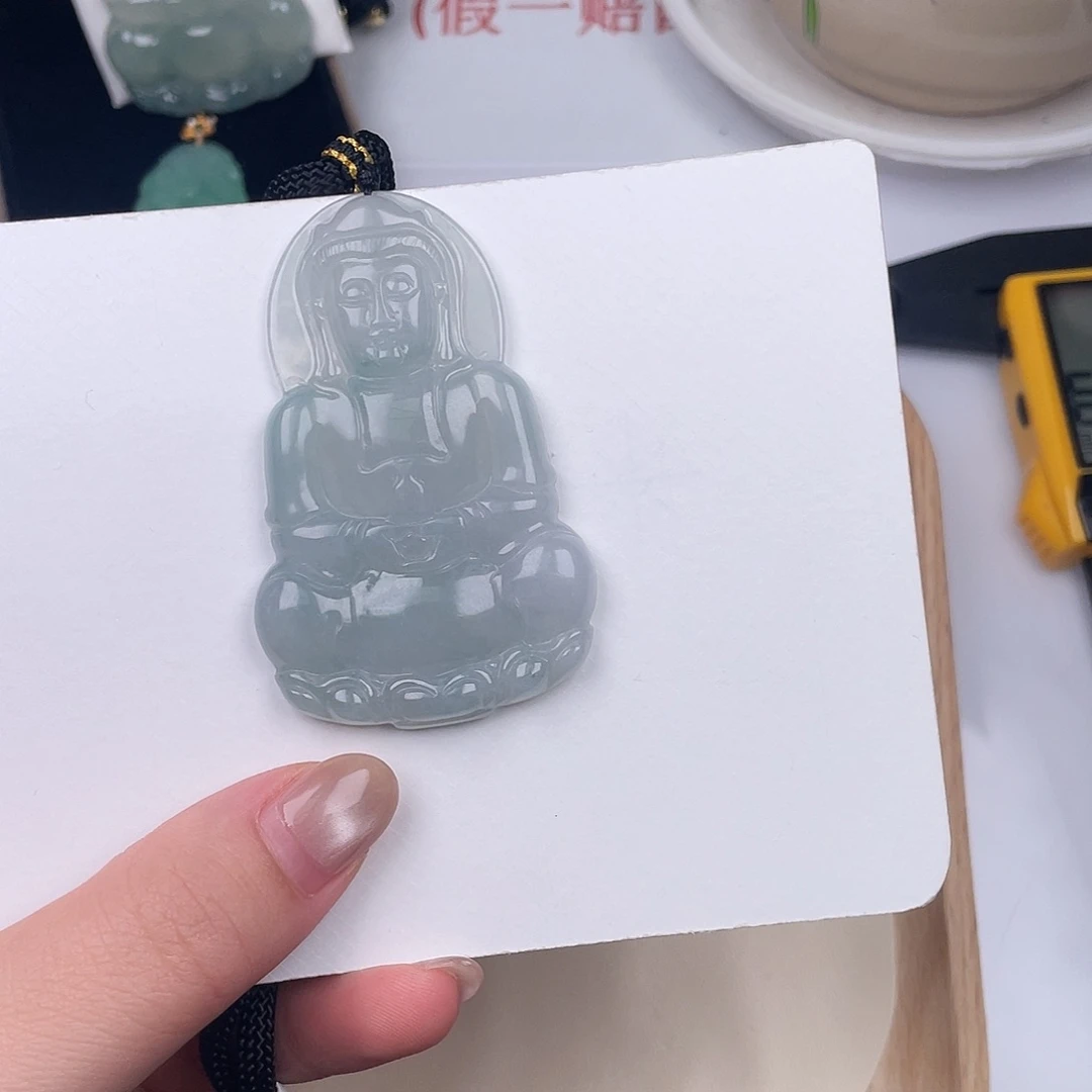 翡翠未镶嵌颈饰zc145