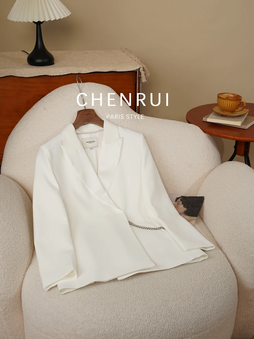 2025新款气质银河律动长袖西装外套女士1208