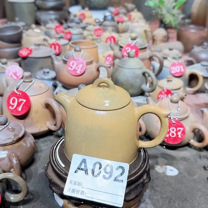 茶壶紫砂坭兴陶柴烧
