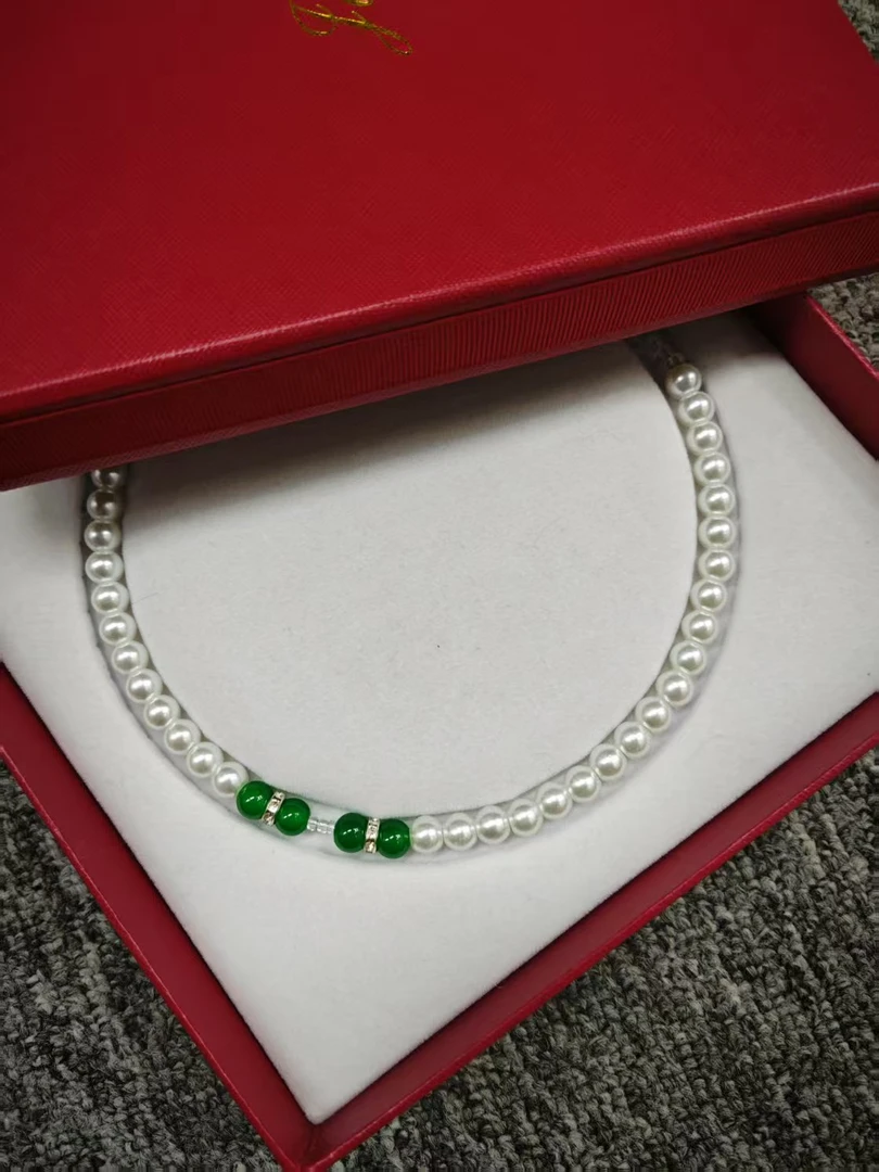 时尚百搭珠珠项链