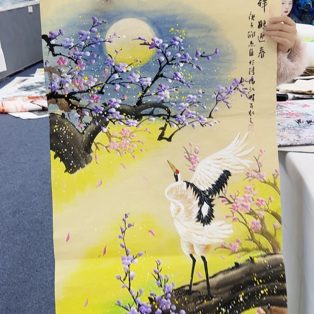国画事事顺心如意万事如意万事