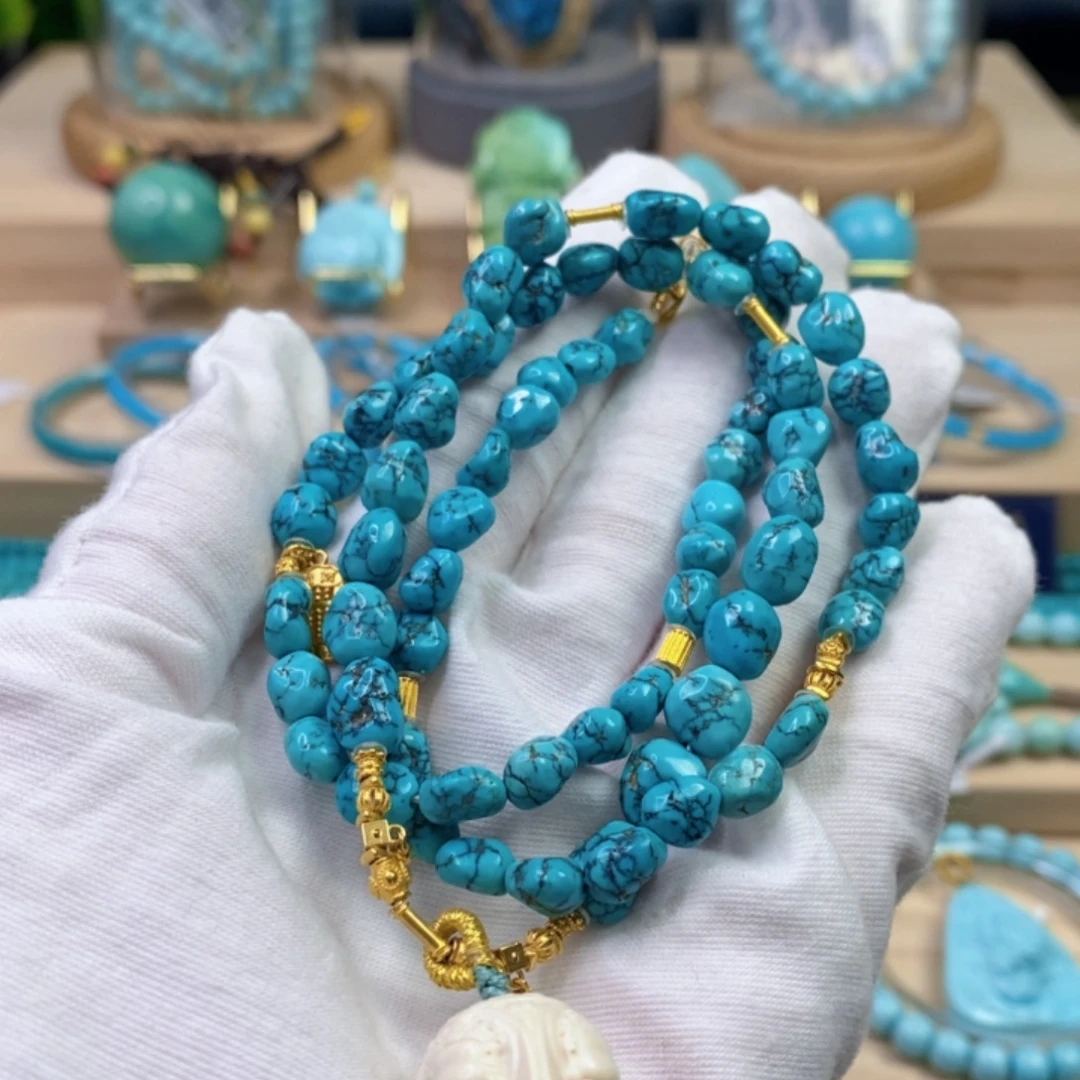 绿松石未镶嵌珠宝奇石