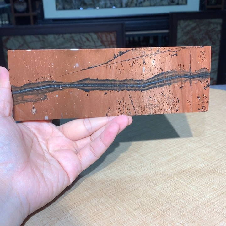 ，广西国画石摆件，收藏观赏