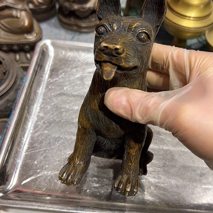 微瑕疵黄铜摆件工艺品