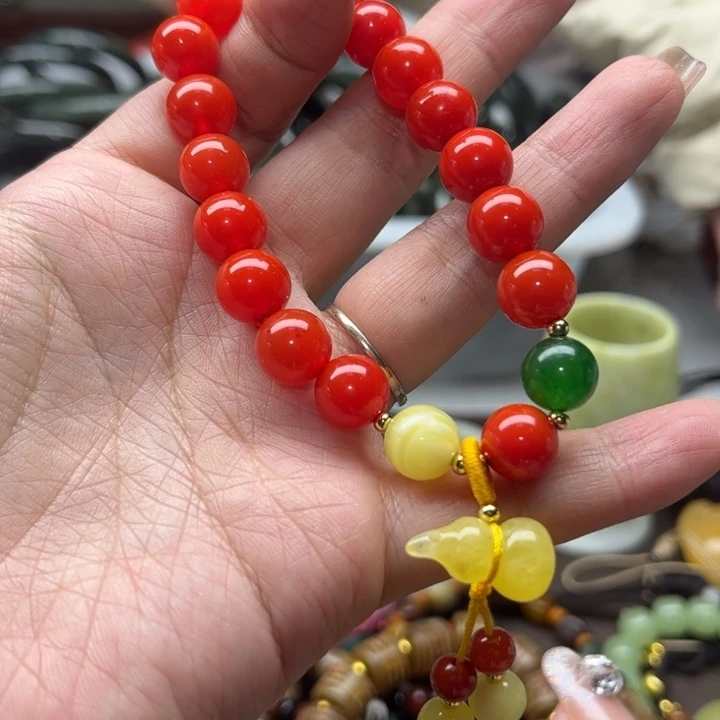 玛瑙/玉髓手链未镶嵌
