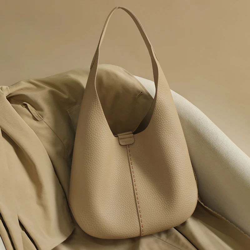 托特包包女款爆款2025新款百搭气质大包单肩包通勤大容量腋下女包