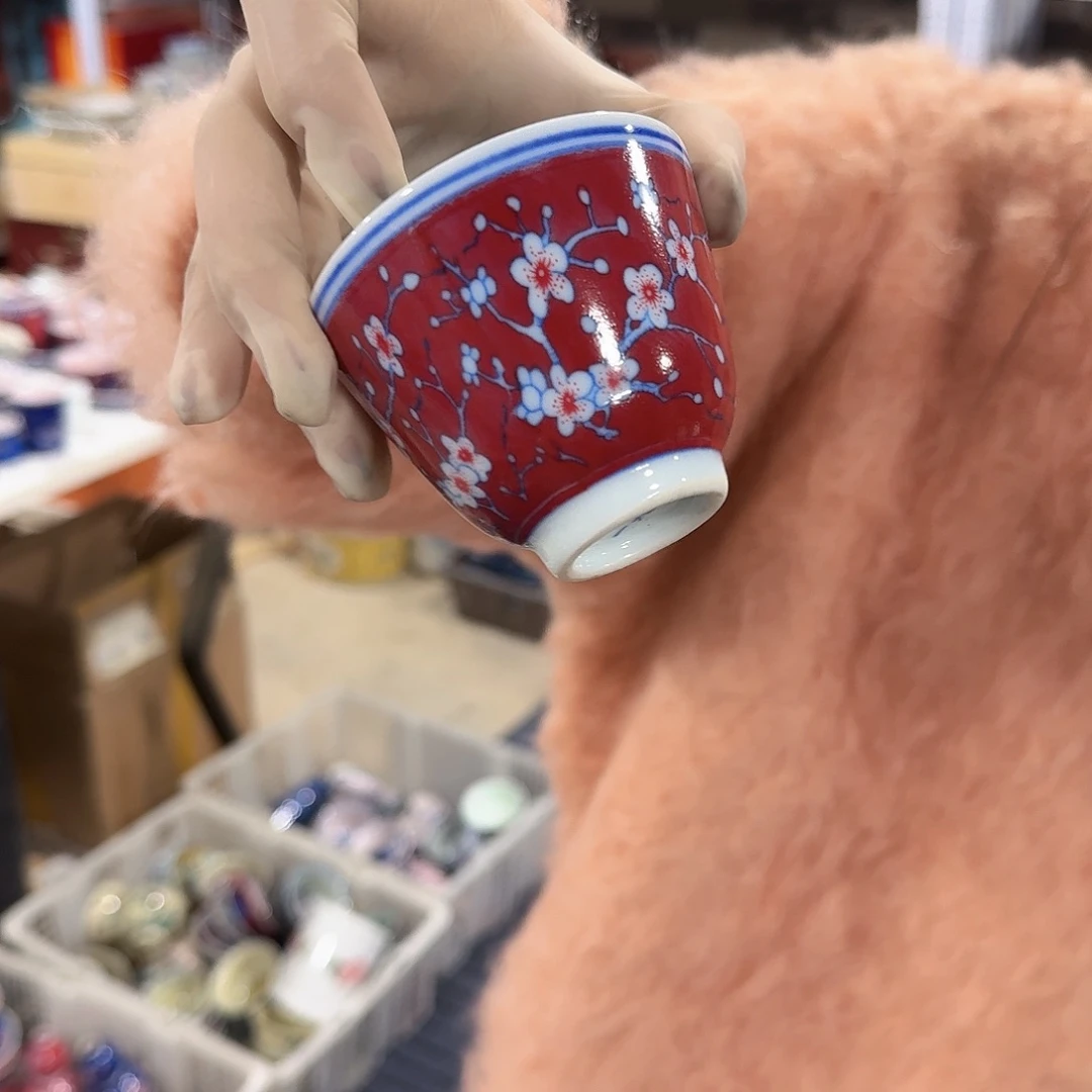 摆件瓷///////景德镇陶瓷瓷器。杯。