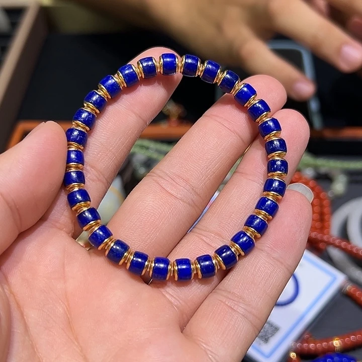 合金青金石手串拍一发一