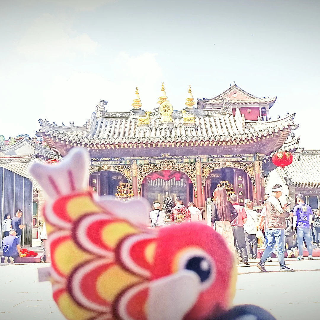 2个锦鲤好运公仔