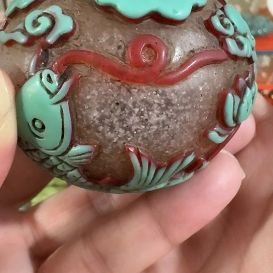 手工艺品琉璃器物之美琉璃雕刻