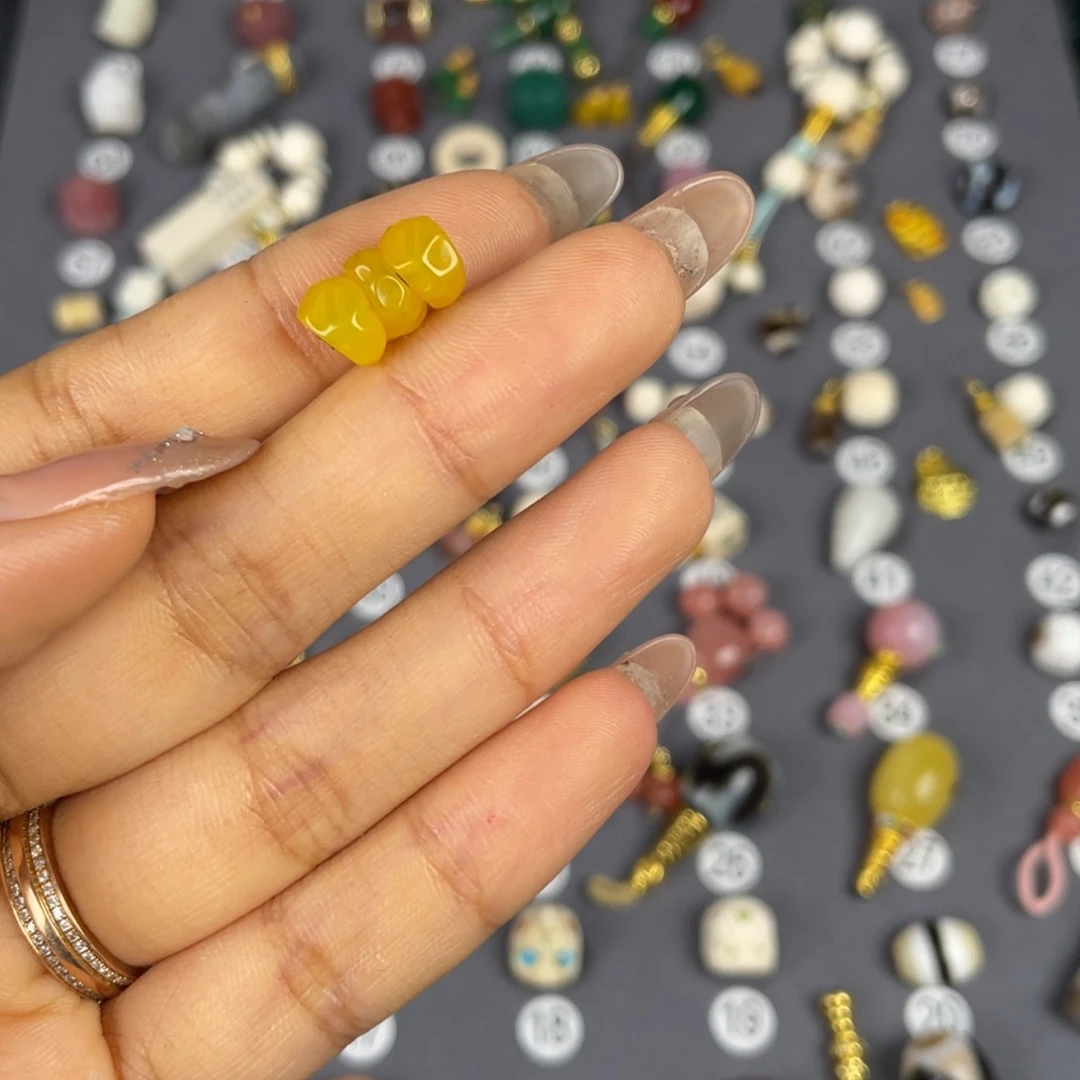 P****玛瑙/玉髓合金配饰