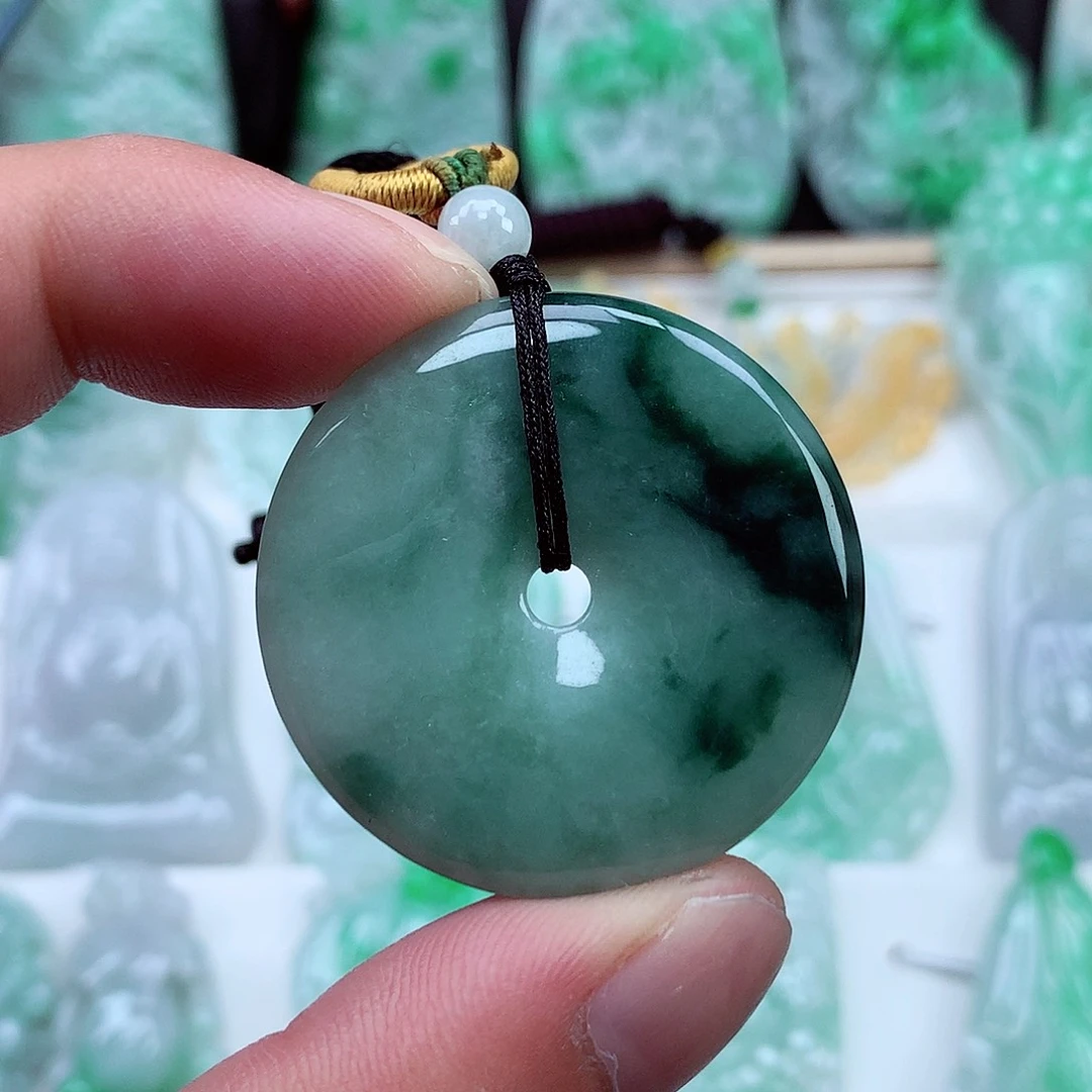 翡翠未镶嵌颈饰翡翠吊坠