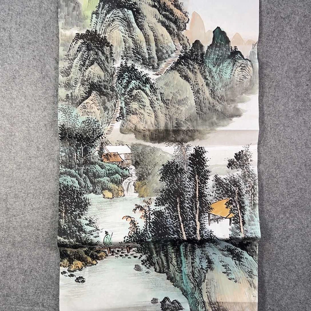 国画462 牡丹等植物生长于这里