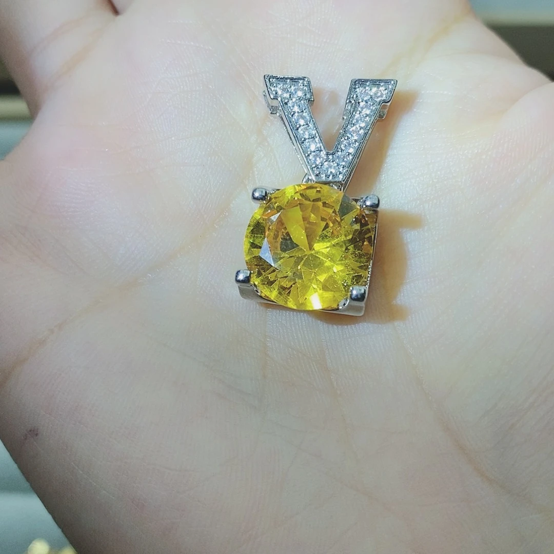 【闪购商品】托帕石耳饰银S925镶嵌