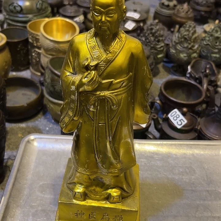 黄铜工艺品摆件，文房摆件