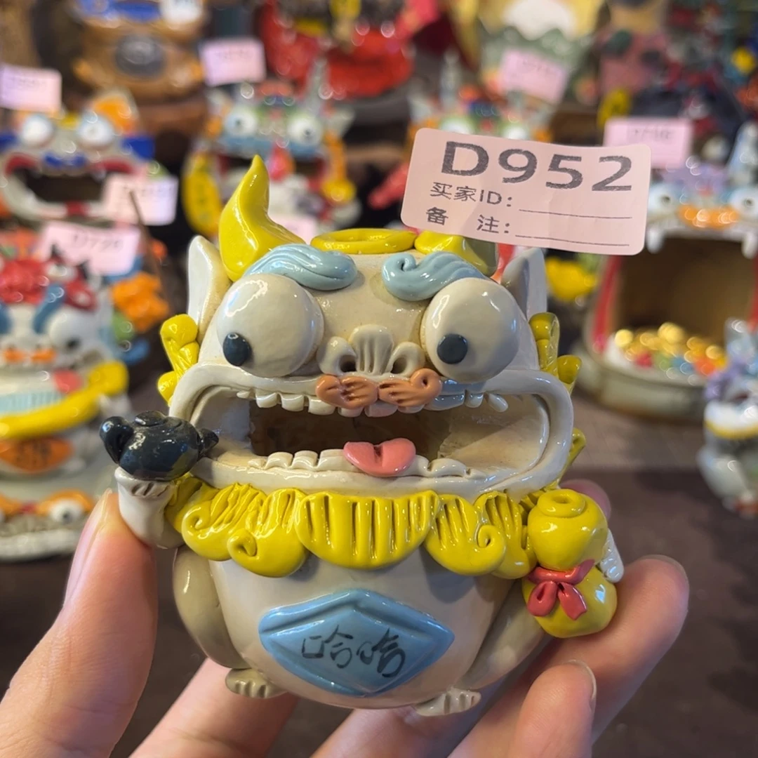 林***可泥塑纯手工茶宠摆件