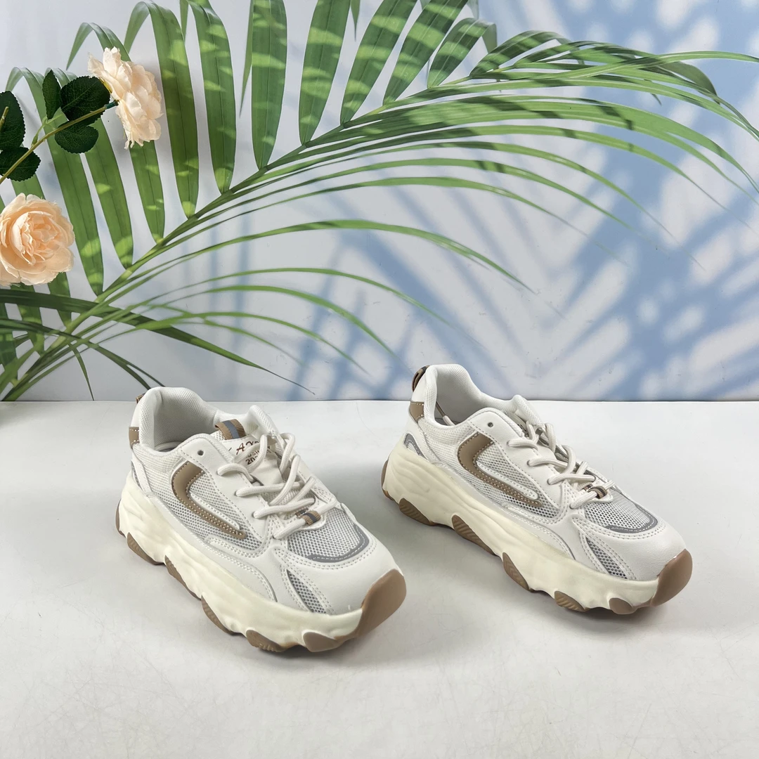 小强家女鞋 芽儿家新款百搭女老爹鞋（Y974-35-1）（N33EYV2496723）