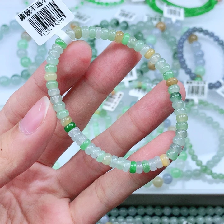 未镶嵌手链翡翠翡翠