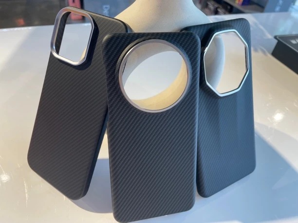 超薄透气全包电竞碳纤维手机壳hishot通用游戏无线神器透明一体