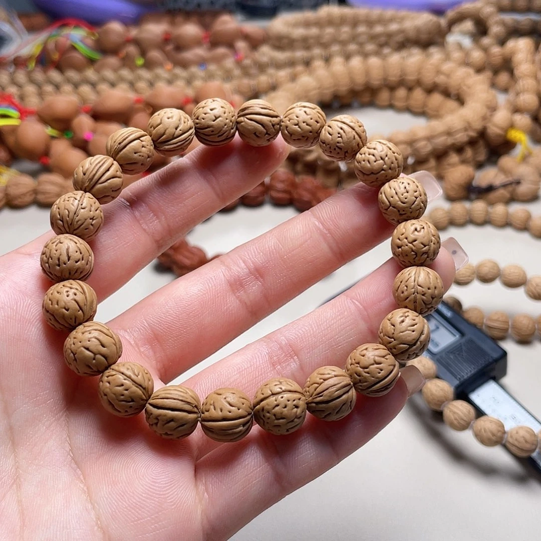 路***远文玩核桃手串桃核
