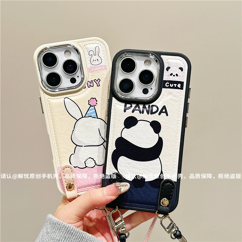 电镀镜框皮纹鼓包适用苹果17/iPhone手机壳新款16promax防摔15/14