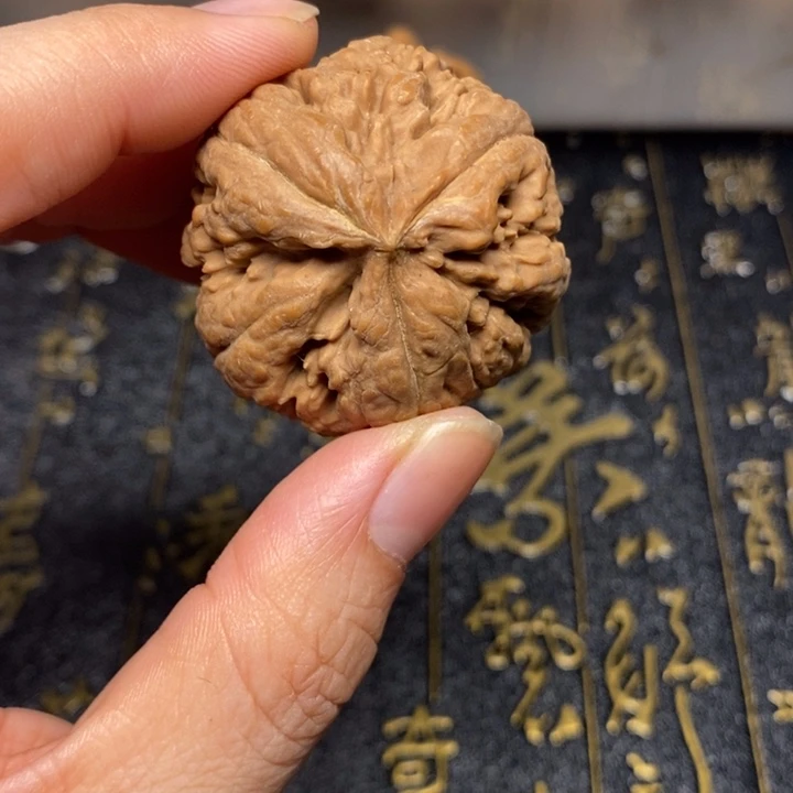 时***短吊坠文玩核桃文玩核桃异形单只
