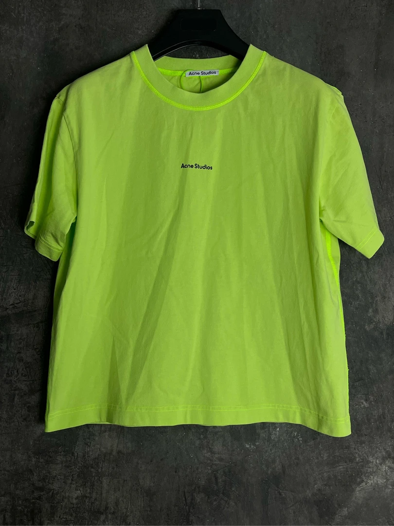 未使用 Acne studio M码*1/胸口字母logo短袖/03574