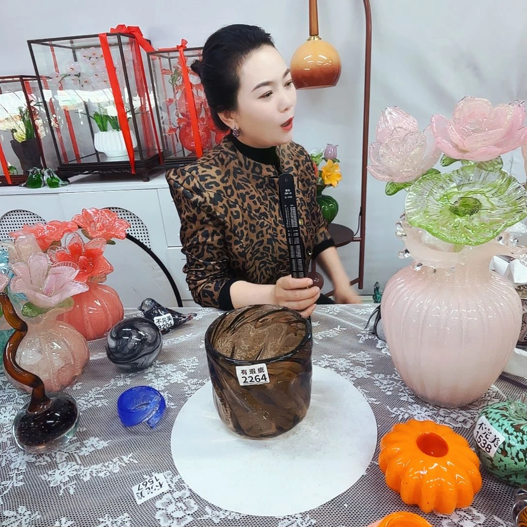 琉璃花瓶花器艺术品