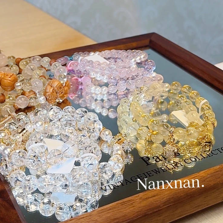 直播专属  原创水晶手串/项链 念到名字下单 （多样性发）