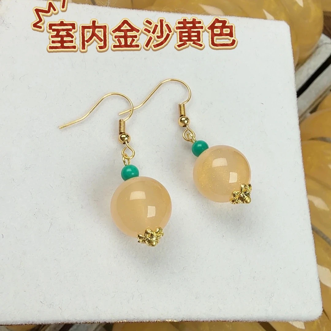 耳饰 血龙精耳坠时尚女款耳钩