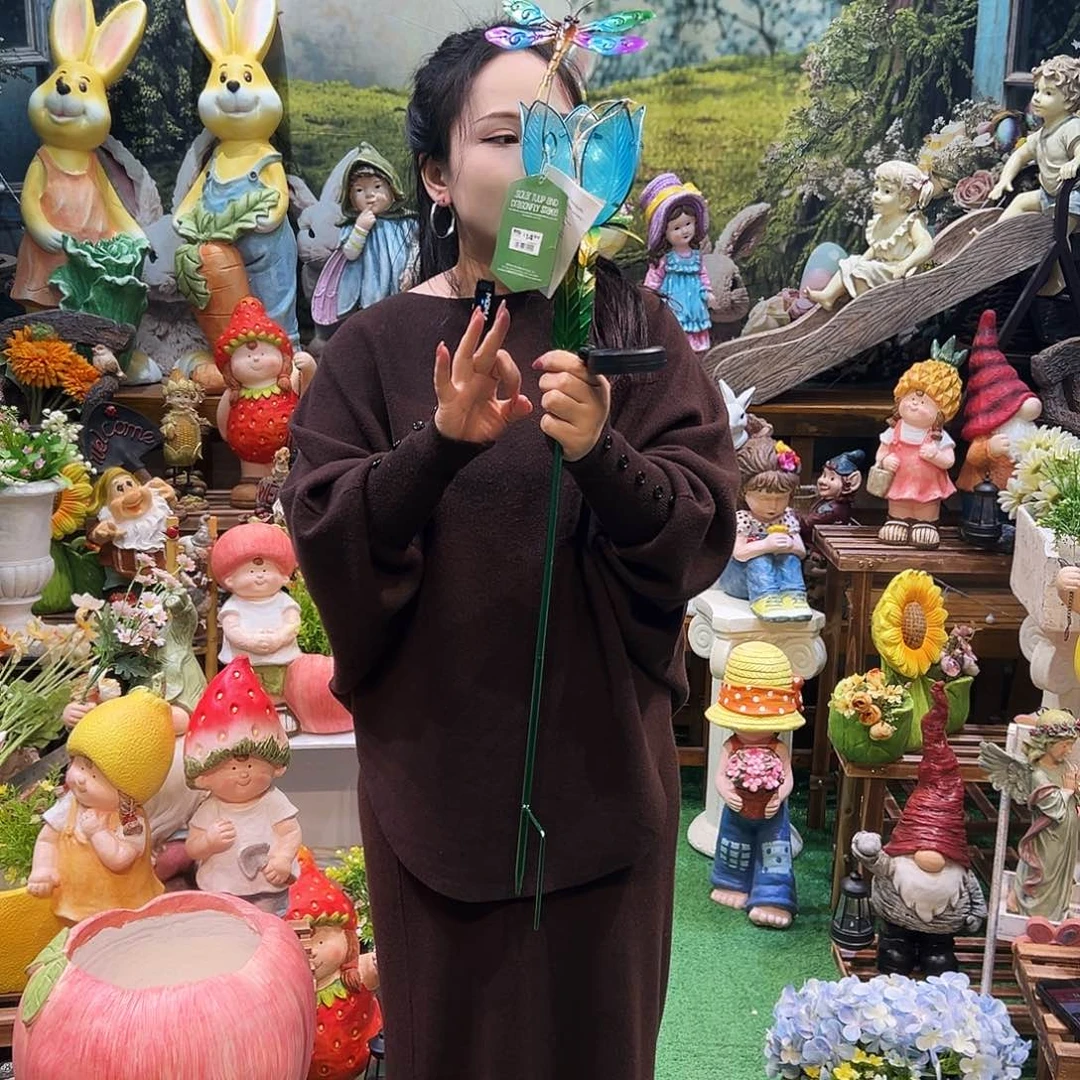 摆件花园摆件红红火火