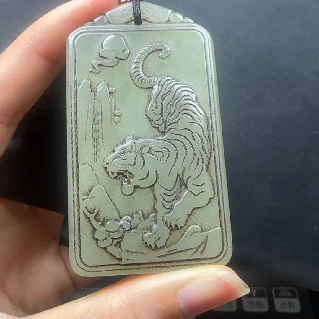 和田玉未镶嵌挂件用****5