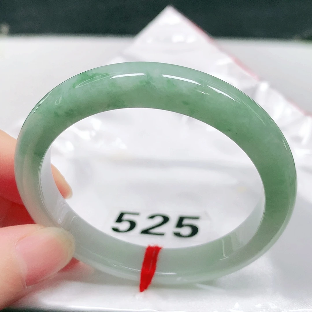 翡翠未镶嵌手镯23 号翡翠手镯