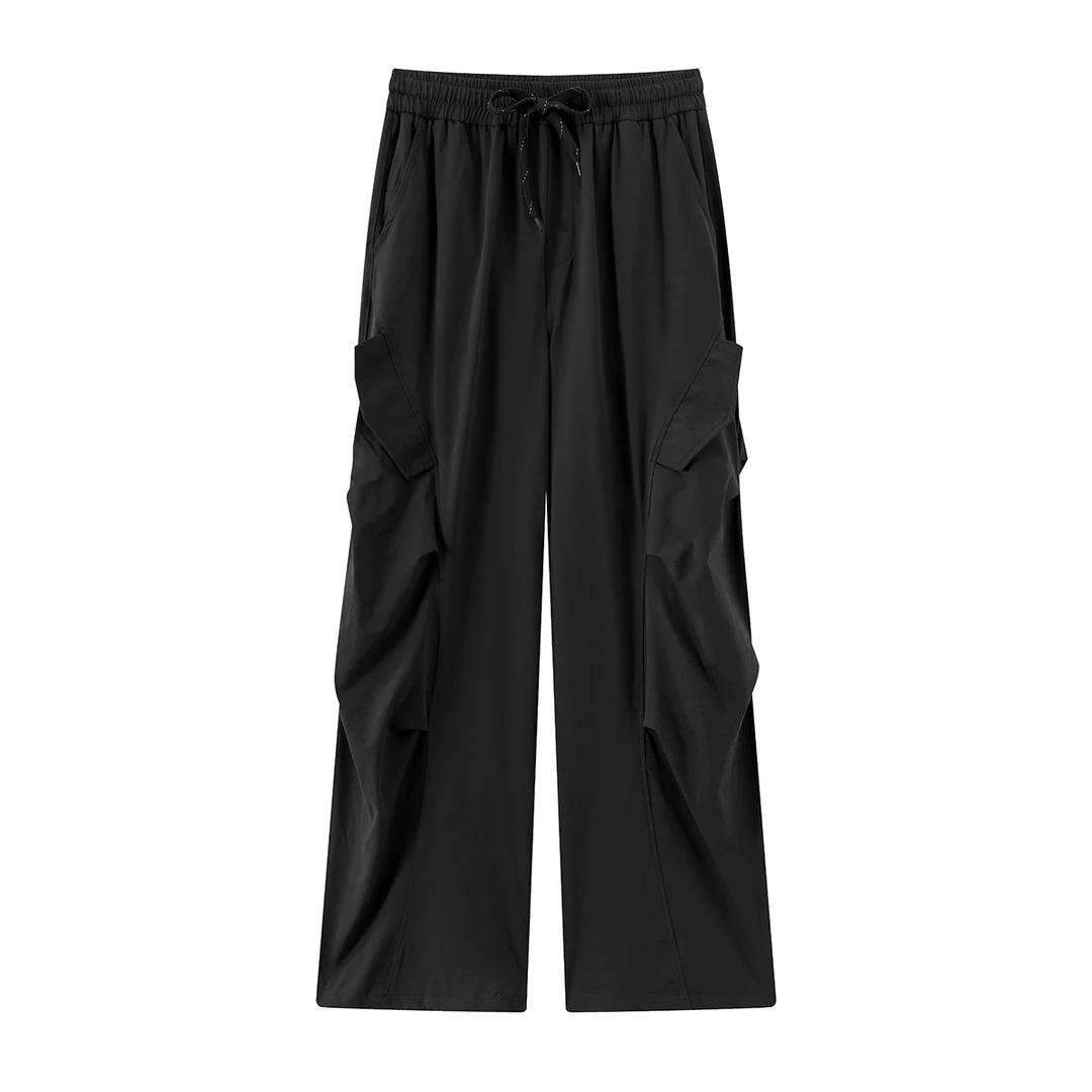 潮长裤夏季休闲裤美式高街弹力运动春夏秋季裤子 LF24261