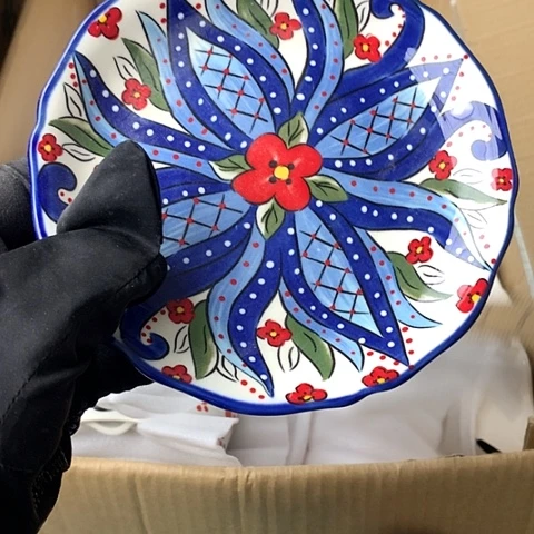 盘陶瓷制品满25拼单发货默认微瑕