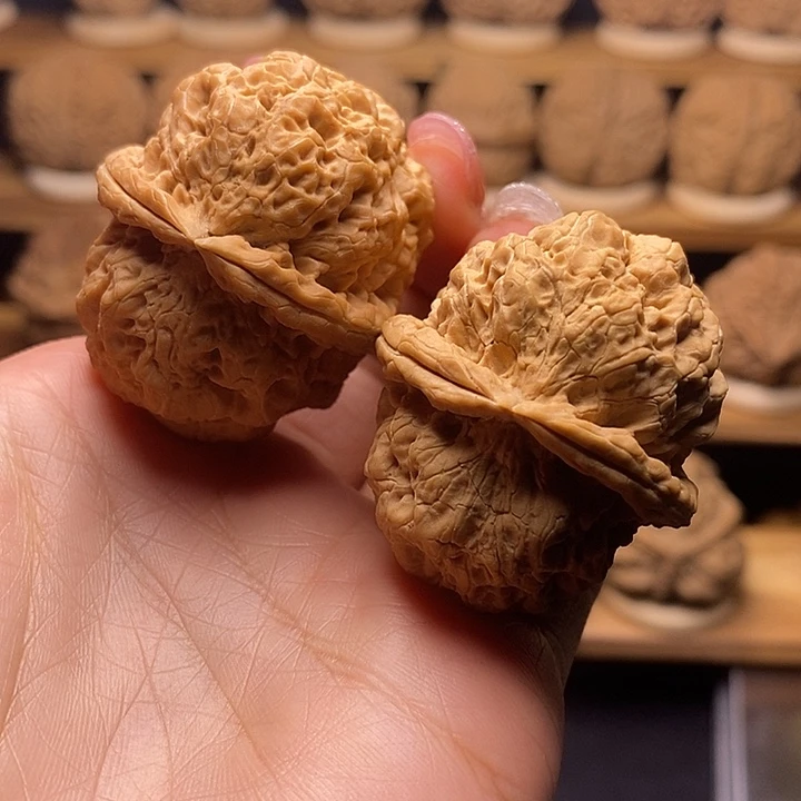 把件桃核旗**胜爆米花42mm