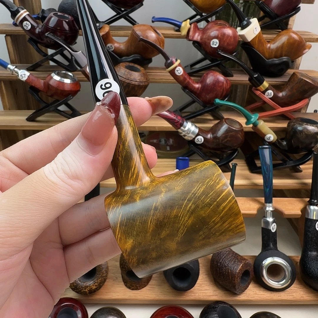 石楠木手工锤子烟斗