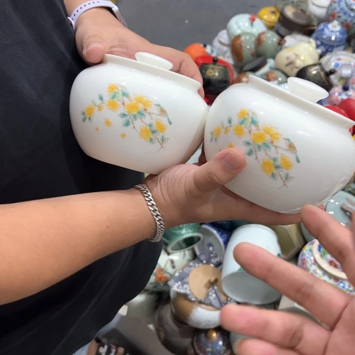 瑕疵福利品陶瓷茶叶罐
