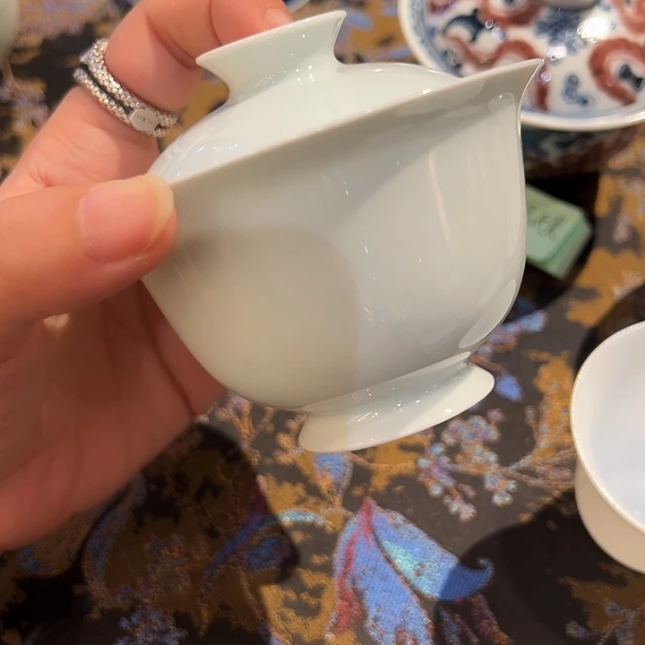 堂钟正窑糯米胎玛瑙釉