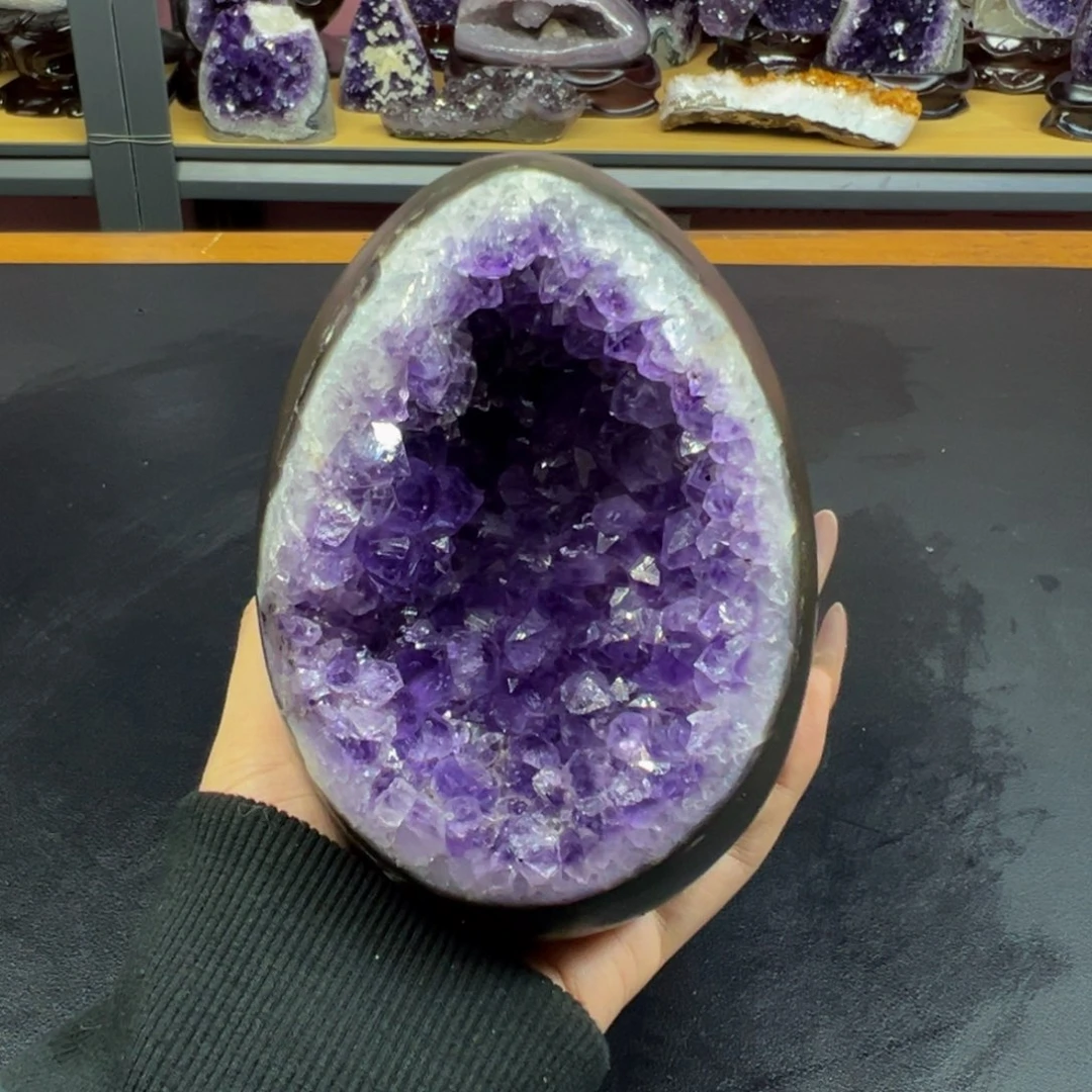 紫晶摆件未镶嵌晶体