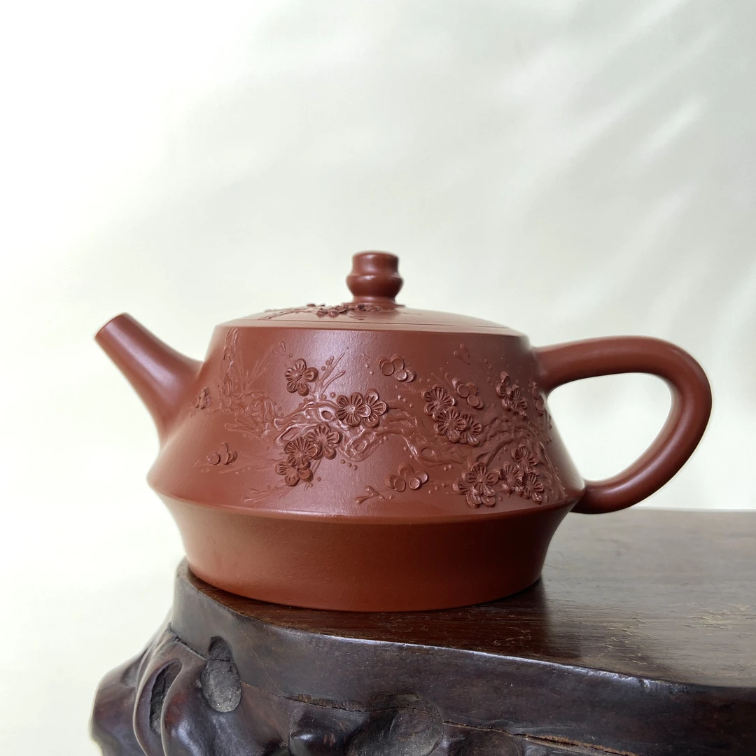 宜兴手工紫砂陶 （陈春芬）200cc茶壶GS4212-16