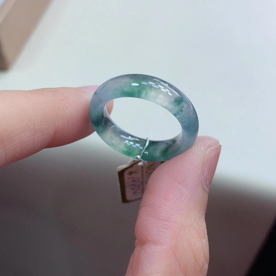 翡翠未镶嵌戒指15号